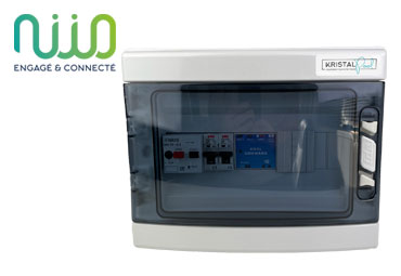 Coffret piscine connecté