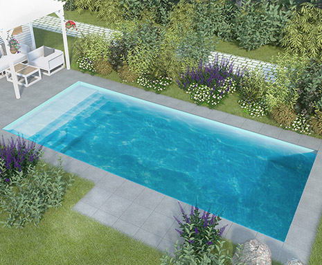 Entretien facile piscine coque Avignon