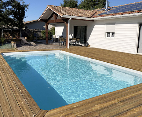 Installation rapide piscine coque Avignon