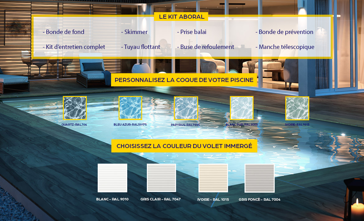 Piscine coque Avignon et alentours